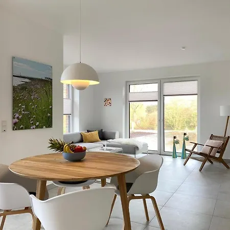 Ferienwohnung Hein Am Nordseedeich Бутьядинген Экстерьер фото